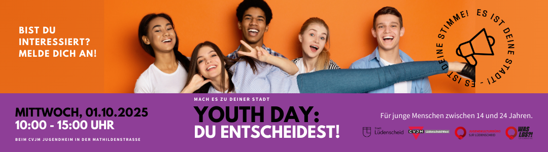 YOUTH DAY – die WAS LOS?! Jugendbeteiligungskonferenz 2025