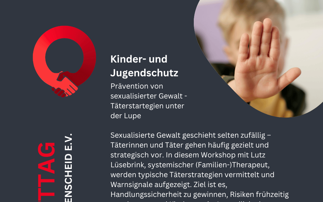 Werkstatttag: Kinder- und Jugenschutz
